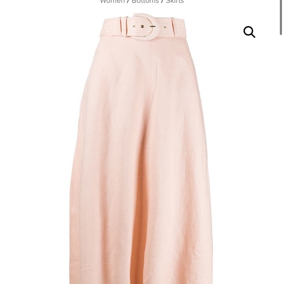 Zimmermann Dresses & Skirts - Zimmerman linen midi skirt.